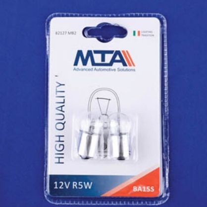 12V R10W BA15S 1 contact блістер (2 шт.) K