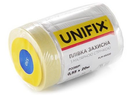 Плівка захисна з малярною стрічкою  550 мм 20 м K
