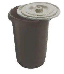 Ведро (бак)акционный п/э с крышк. 25л "К" h