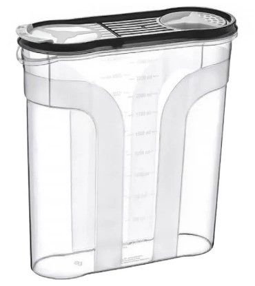 Емкость для сыпучих продуктов 2,9л "Dunya plastik" h