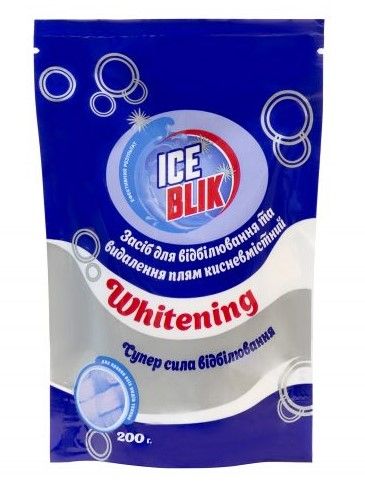 Средство для отбеливания 200г WHITENING "ICE BLIK" h