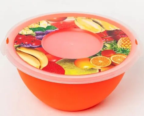 Миска "Луіза" 2,0л з КРИШКОЮ та декором T