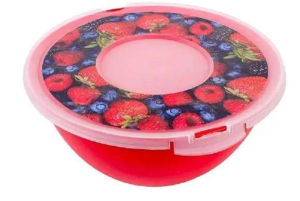 Миска "Луіза" 4,0л з КРИШКОЮ та декором T