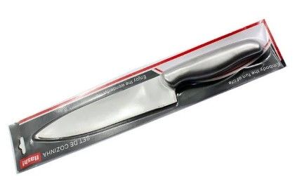 Ніж із метал.руч. 8" DYB-K-8 ШЕФ ШИРОКИЙ, арт. 8-K-DYB (шт) sk