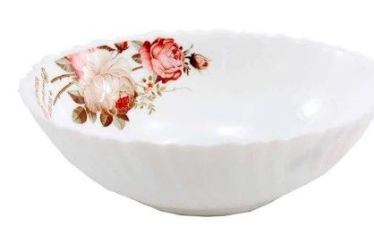 Салатник стеклокерам 152мм 6" Sweet rose "HOZLAND lux" h