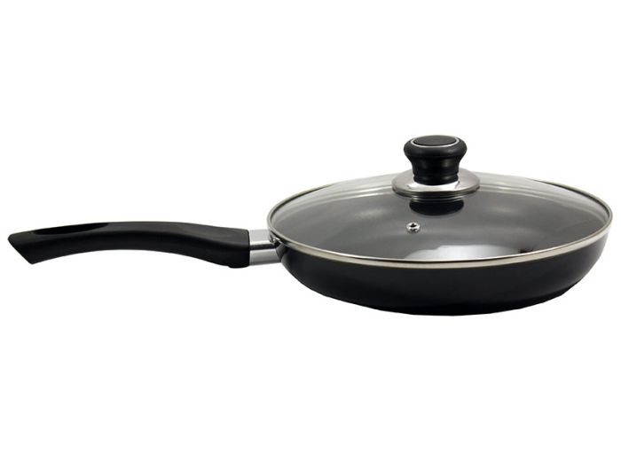 Сковорода d.18 скл/кр /FPN-181   NON -STICK Чорна Чорний IN