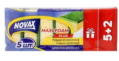 Губка кухонна 5+2шт MAXI FOAM (шт) sk