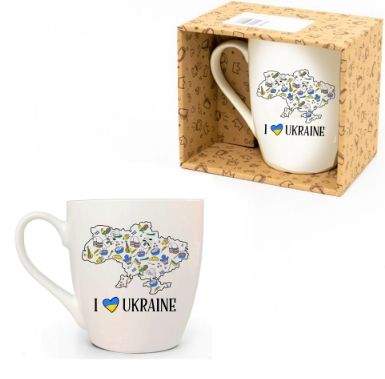 Кухоль 500 мл "I Love Ukraine", арт. 5044 (шт) sk